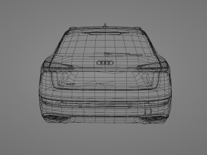 Audi E-Tron 3D-Modell