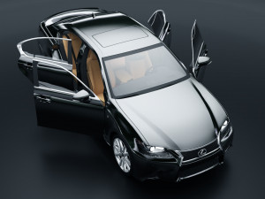 Lexus GS350 3Dモデル