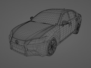 Lexus GS350 3Dモデル
