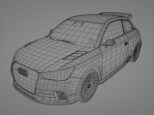 Audi A1 Quattro Model 3D