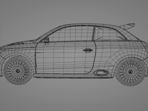 Audi A1 Quattro Model 3D