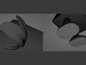 13 सोशल मीडिया बॉक्स के साथ 3डी चरित्र मूर्तिकला 3D प्रिंट मॉडल