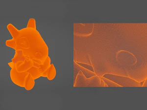 Pokemon Cubone Character 3D Print Model