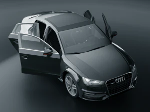 Audi A3 2015 3D Model