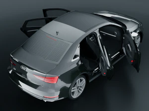 Audi A3 2015 3D Model