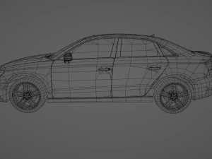Audi A3 2015 3D Model