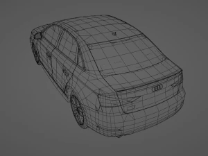 Audi A3 2015 3D Model