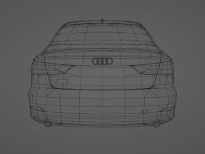 Audi A3 2015 3D Model