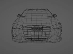 Audi A3 2015 3D Model
