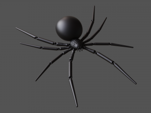 Moveable Spider Modelo de impresión 3D