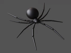 Moveable Spider 3D Print Model