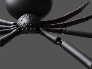 Moveable Spider Modelo de impresión 3D