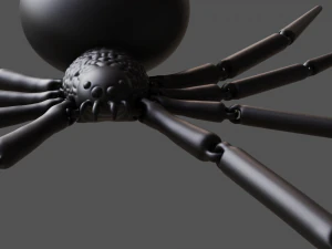 Moveable Spider 3D Print Model