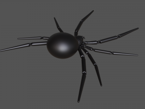 Moveable Spider Modelo de impresión 3D