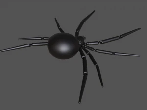 Moveable Spider 3D Print Model