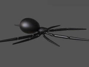 Moveable Spider 3D Print Model