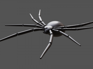 Moveable Spider Modelo de impresión 3D