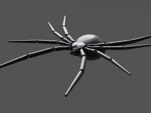 Moveable Spider 3D Print Model