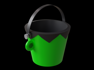 Frankenstein Bucket 3D Baskı Modeli