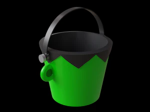 Frankenstein Bucket 3D Print Model