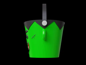 Frankenstein Bucket 3D Print Model