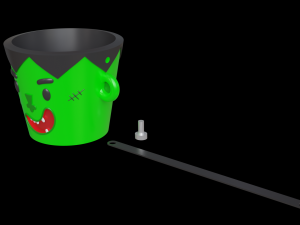 Frankenstein Bucket 3D Baskı Modeli