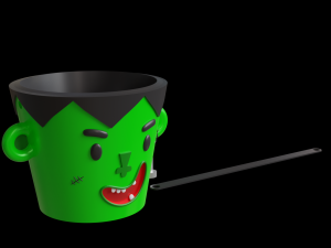 Frankenstein Bucket 3D Baskı Modeli