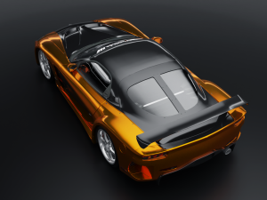 Mazda RX7 Fortune 3D Model