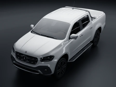 Mercedes Benz X Class 2018 3D Model