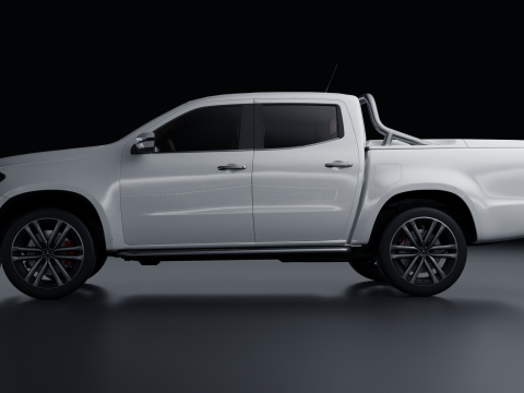 Mercedes Benz X Class 2018 Model 3D