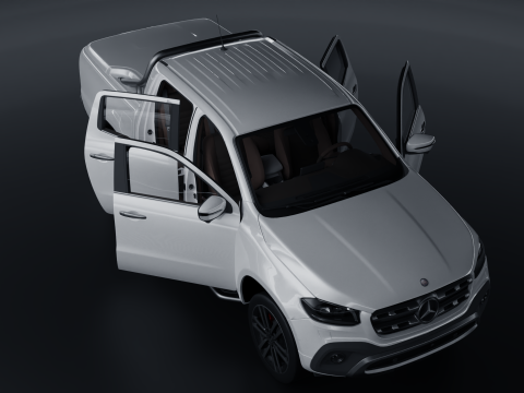 Mercedes Benz X Class 2018 Model 3D