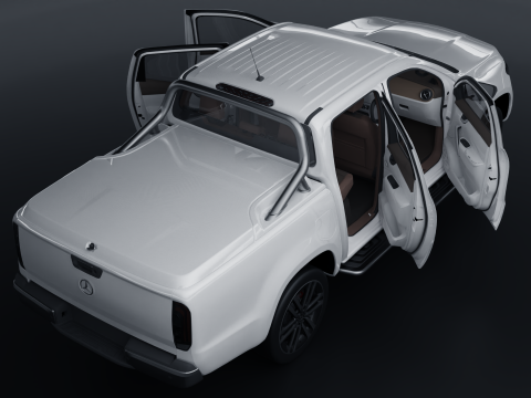 Mercedes Benz X Class 2018 Model 3D
