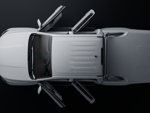 Mercedes Benz X Class 2018 Model 3D