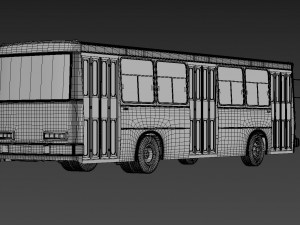 bus Model 3D
