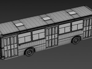 bus Model 3D