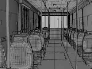 bus Model 3D