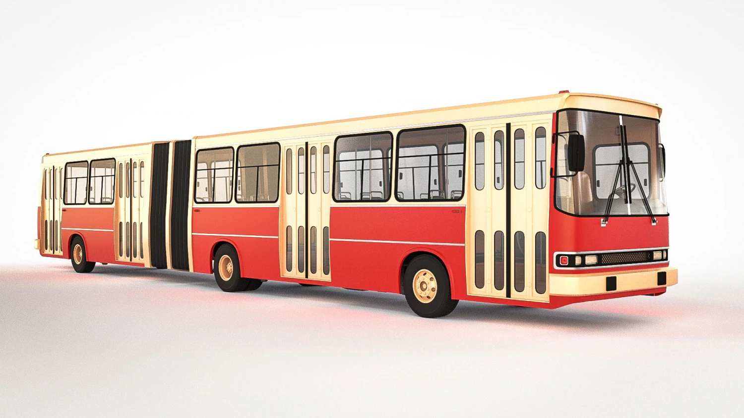 &ocirc;nibus longo Modelo 3D .c4d .max .obj .3ds .fbx .stl .blend 