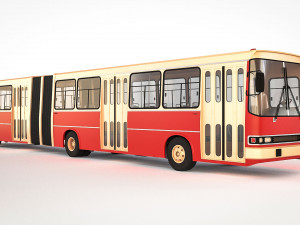 long bus 3Dモデル
