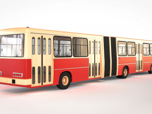 long bus Model 3D