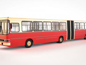 long bus Model 3D