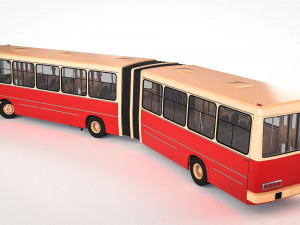 long bus Model 3D
