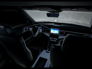 Police Car SUV 3D Model