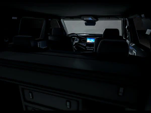 Police Car SUV 3D Model