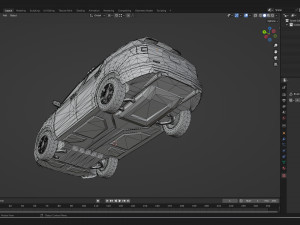 Police Car SUV Modelo 3D