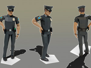 PoliceMan 3D 모델
