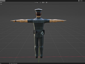 PoliceMan 3D Model
