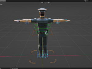 PoliceMan 3D Model
