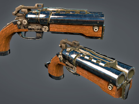 Pistol 3D Model