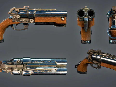 Pistol 3D Model
