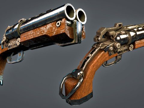 Pistol 3D Model